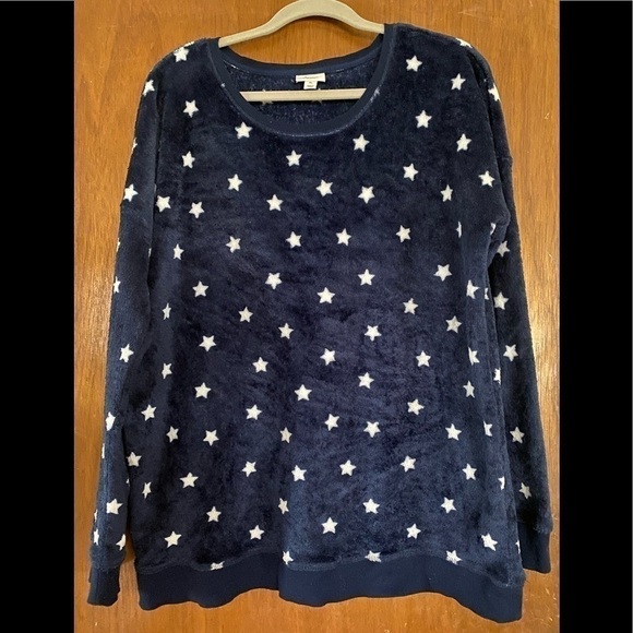 JENNI Intimates Fuzzy Sweatshirt - Picture 2 of 7